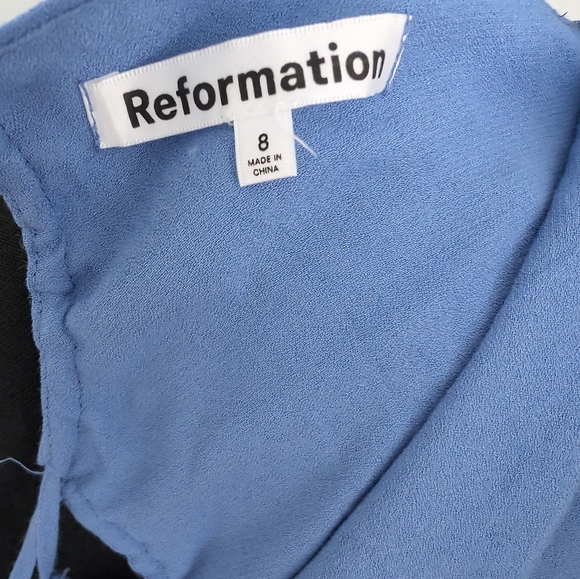 💘 Reformation Dover Dress in Dusk *NEW* - Picture 7 of 10